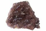 Cubic Purple Fluorite with Phantoms - Yaogangxian Mine #162009-1